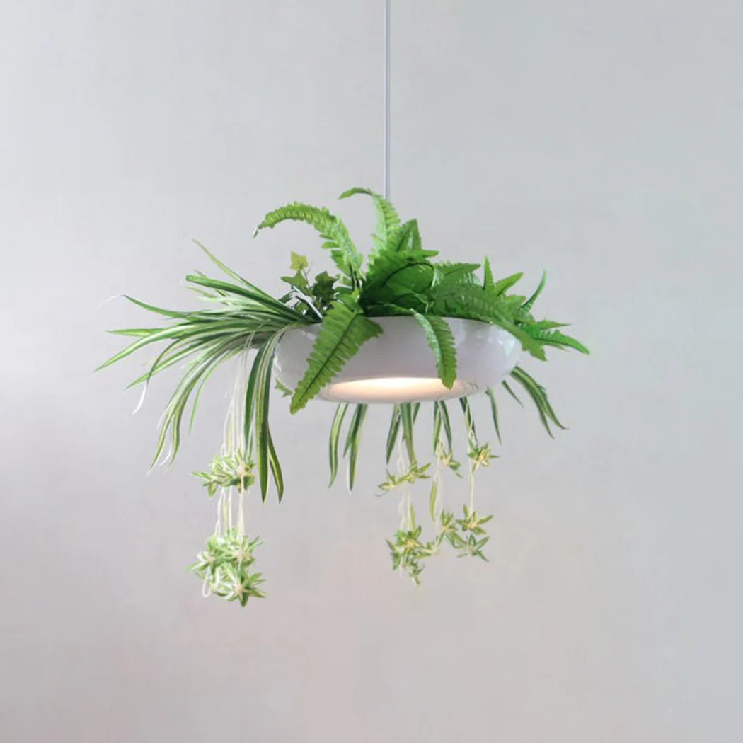 Babylon Hanging Garden Plant Minimalist Pendant Light - Image 11