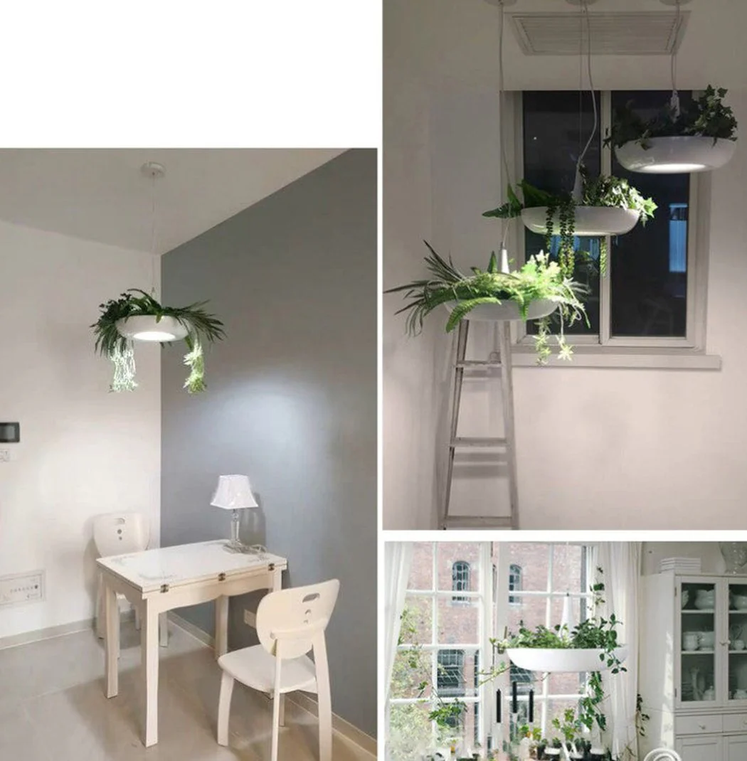Babylon Hanging Garden Plant Minimalist Pendant Light - Image 12