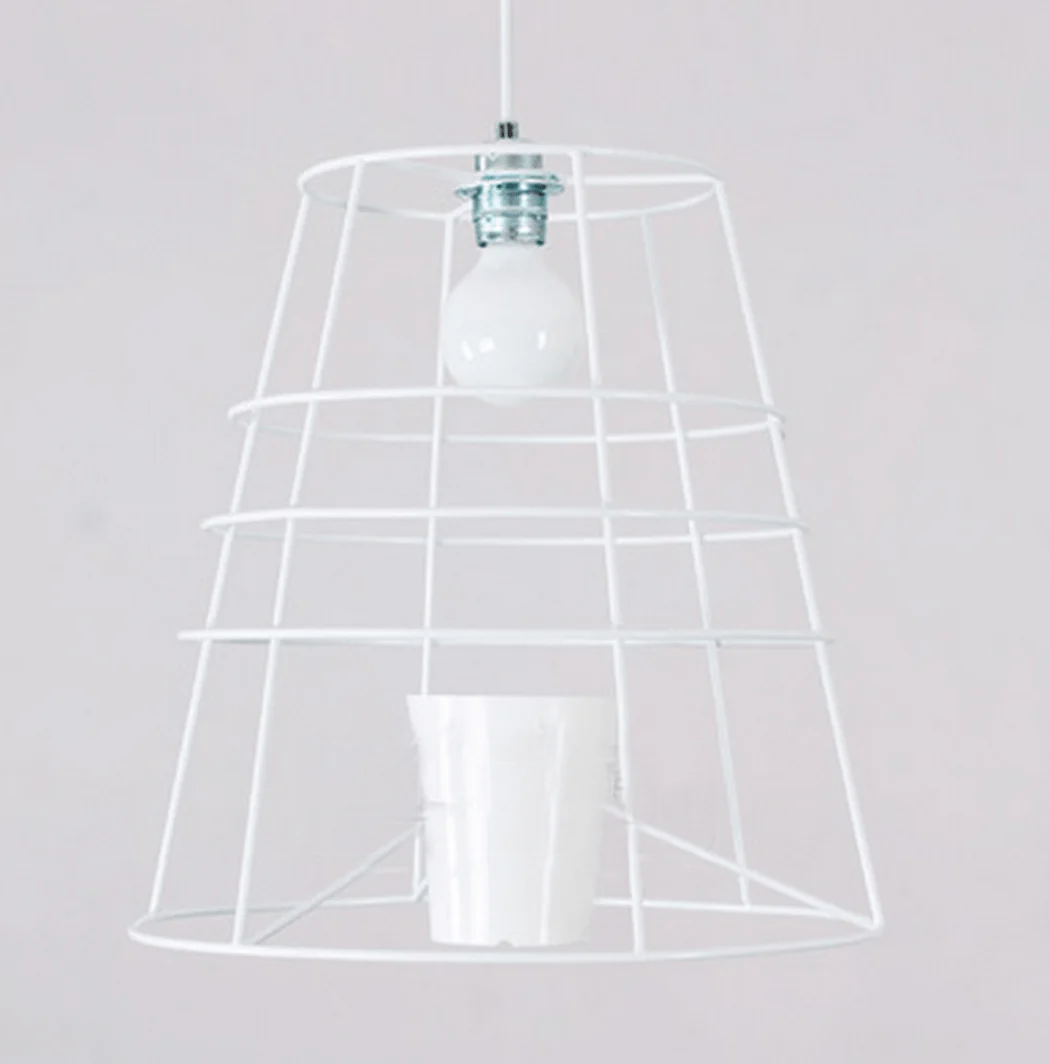 Hanging Plant Cage Pendant Light - Image 4