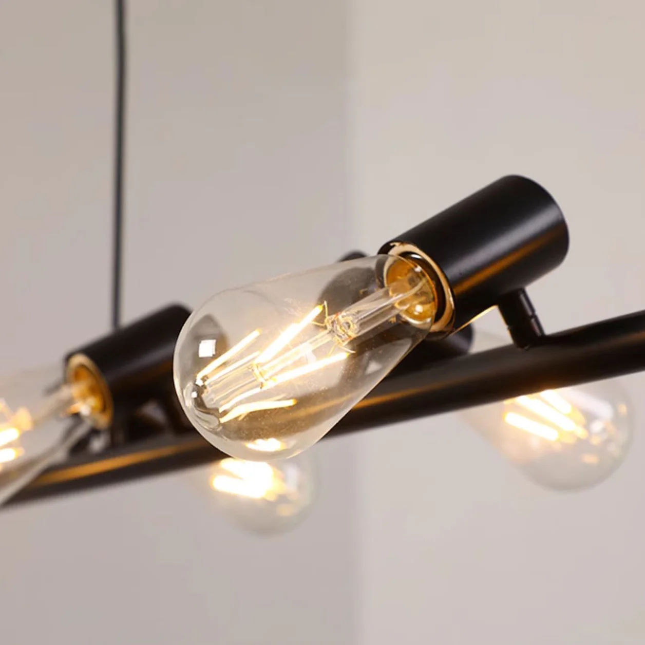 Hanging Doves Kitchen Island Pendant Light - In Black - Image 10