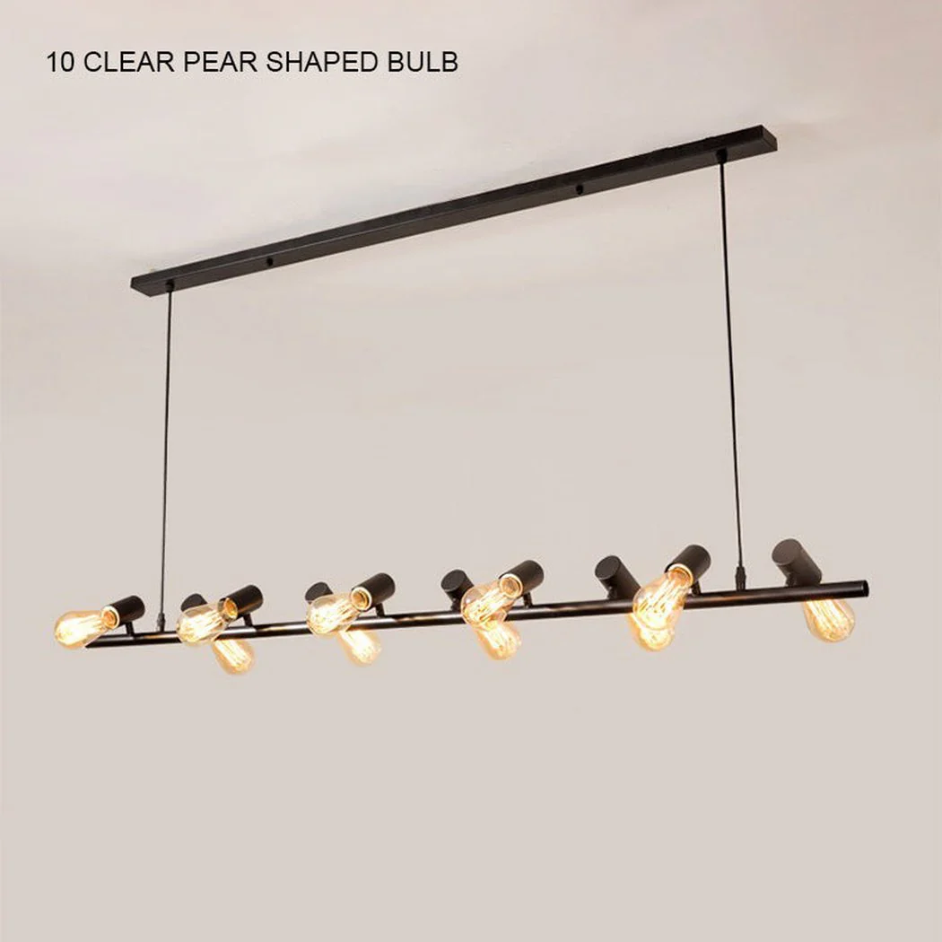 Hanging Doves Kitchen Island Pendant Light - In Black - Image 17
