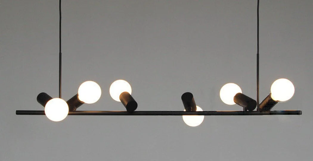 Hanging Doves Kitchen Island Pendant Light - In Black - Image 4