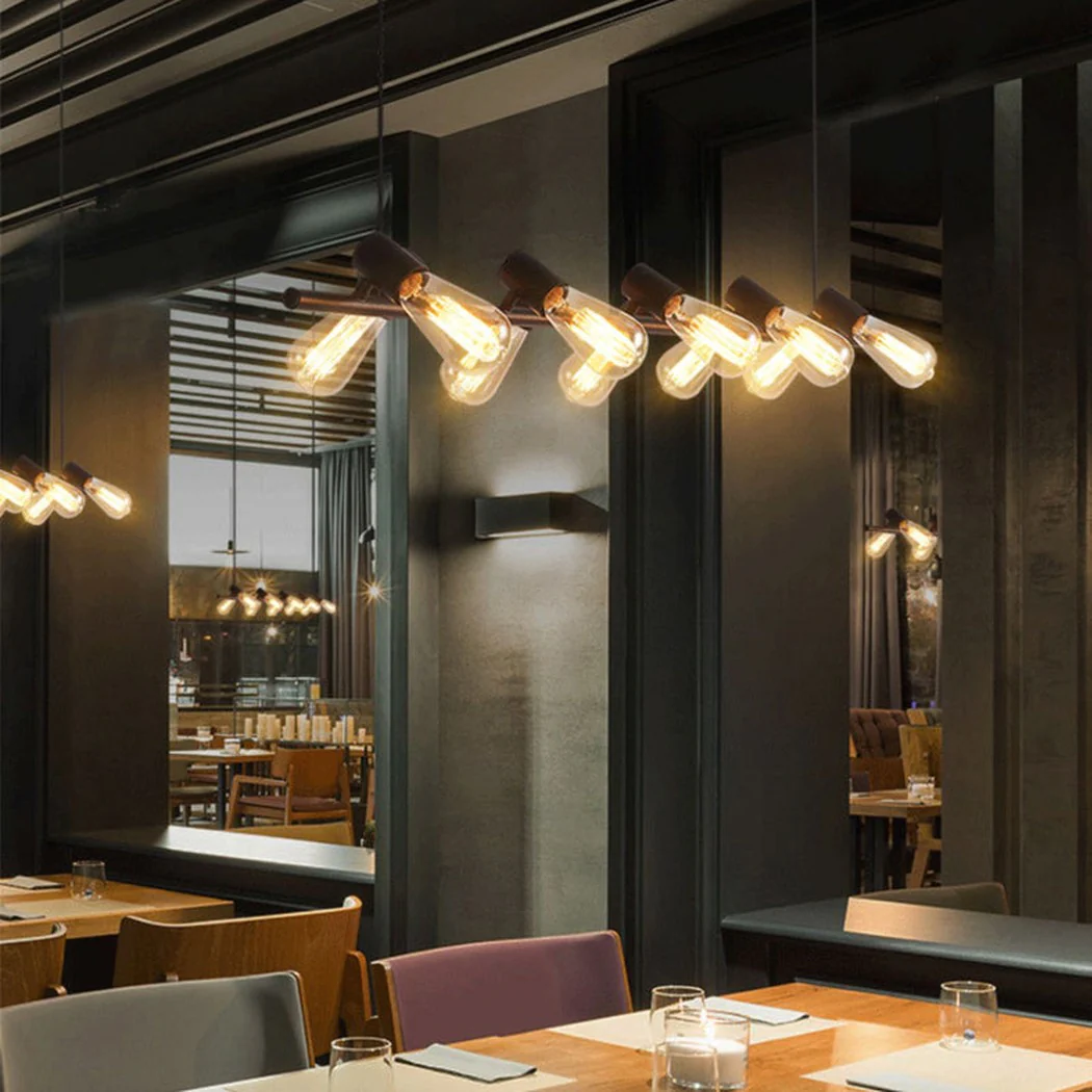 Hanging Doves Kitchen Island Pendant Light - In Black - Image 9