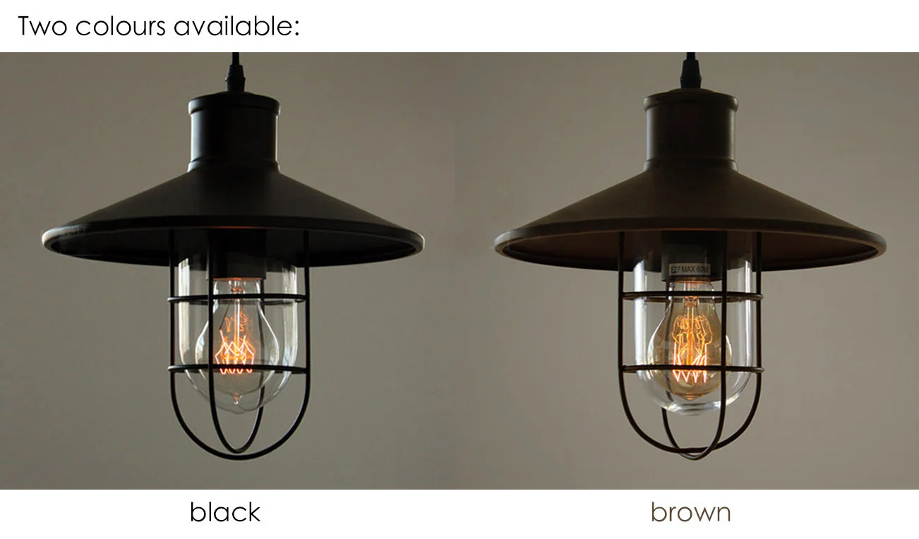 Harbour Industrial Rustic Pendant Light - Image 5