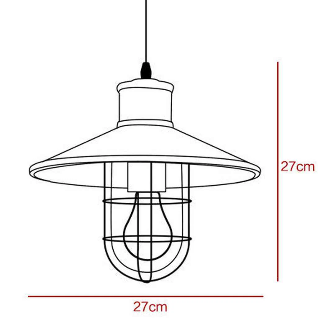 Harbour Industrial Rustic Pendant Light - Image 7