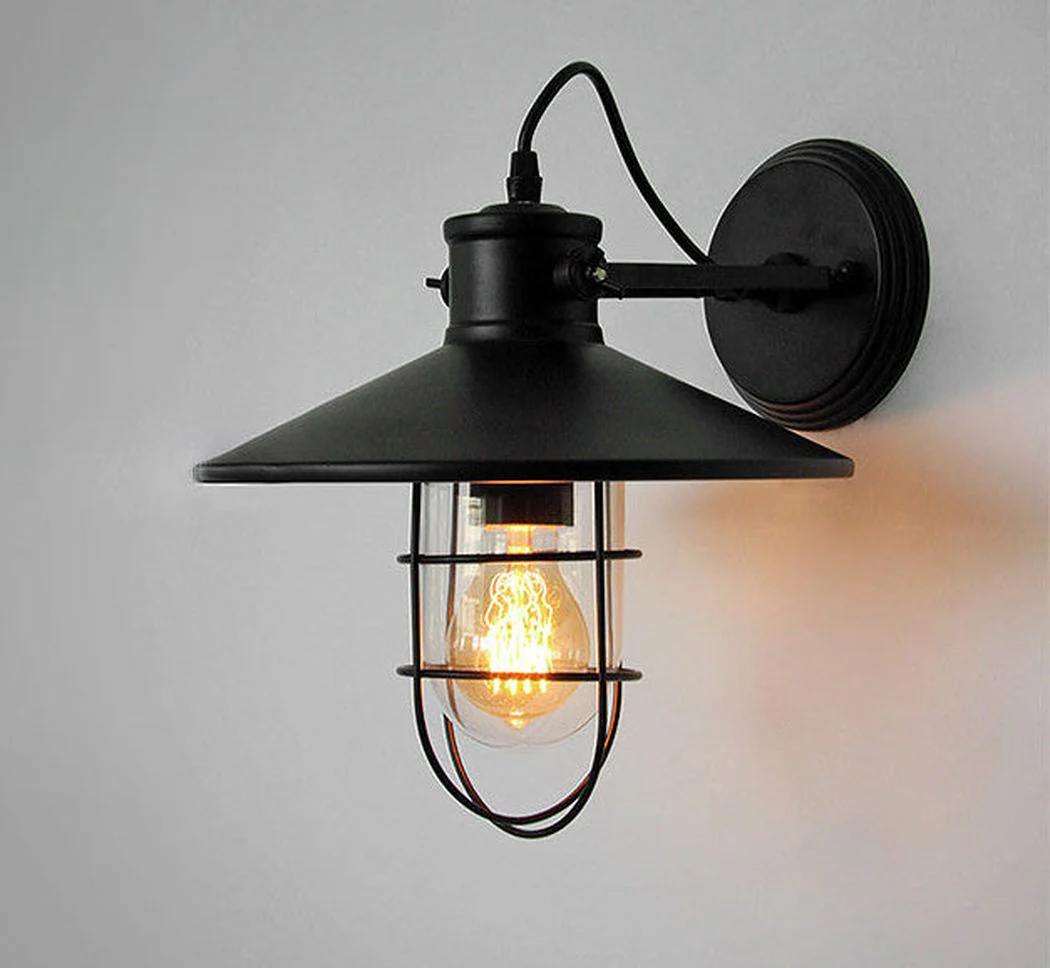 Harbour Sconce Vintage Industrial Wall Light - Image 11