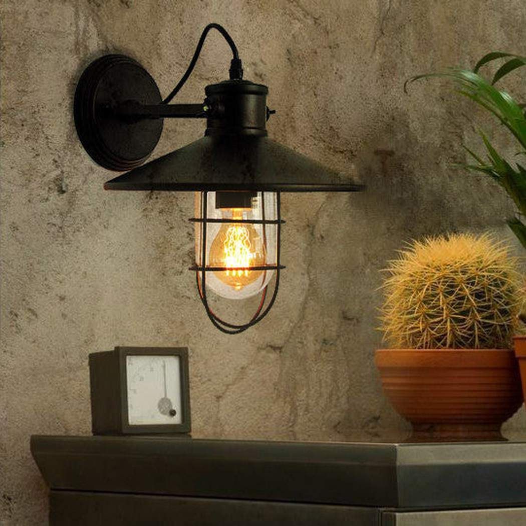 Harbour Sconce Vintage Industrial Wall Light - Image 4