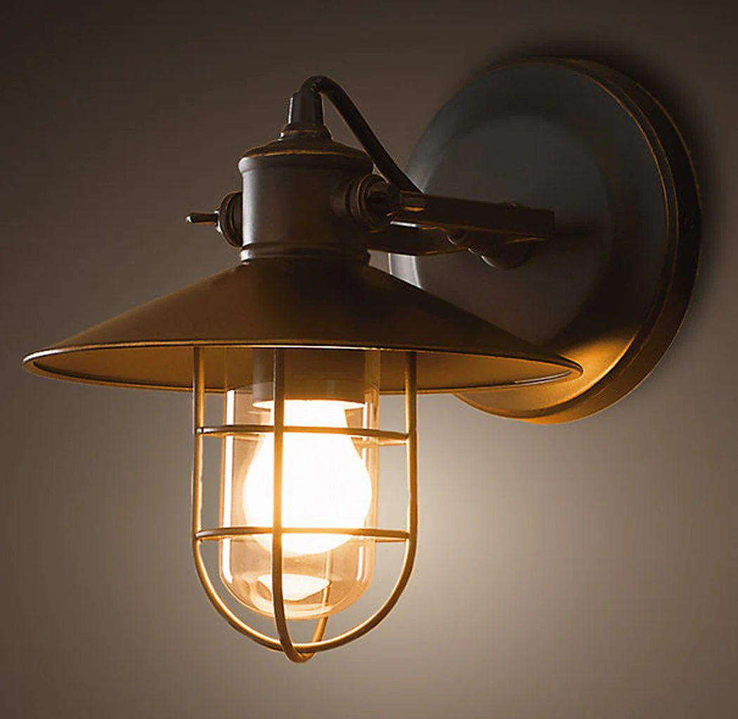Harbour Sconce Vintage Industrial Wall Light - Image 6