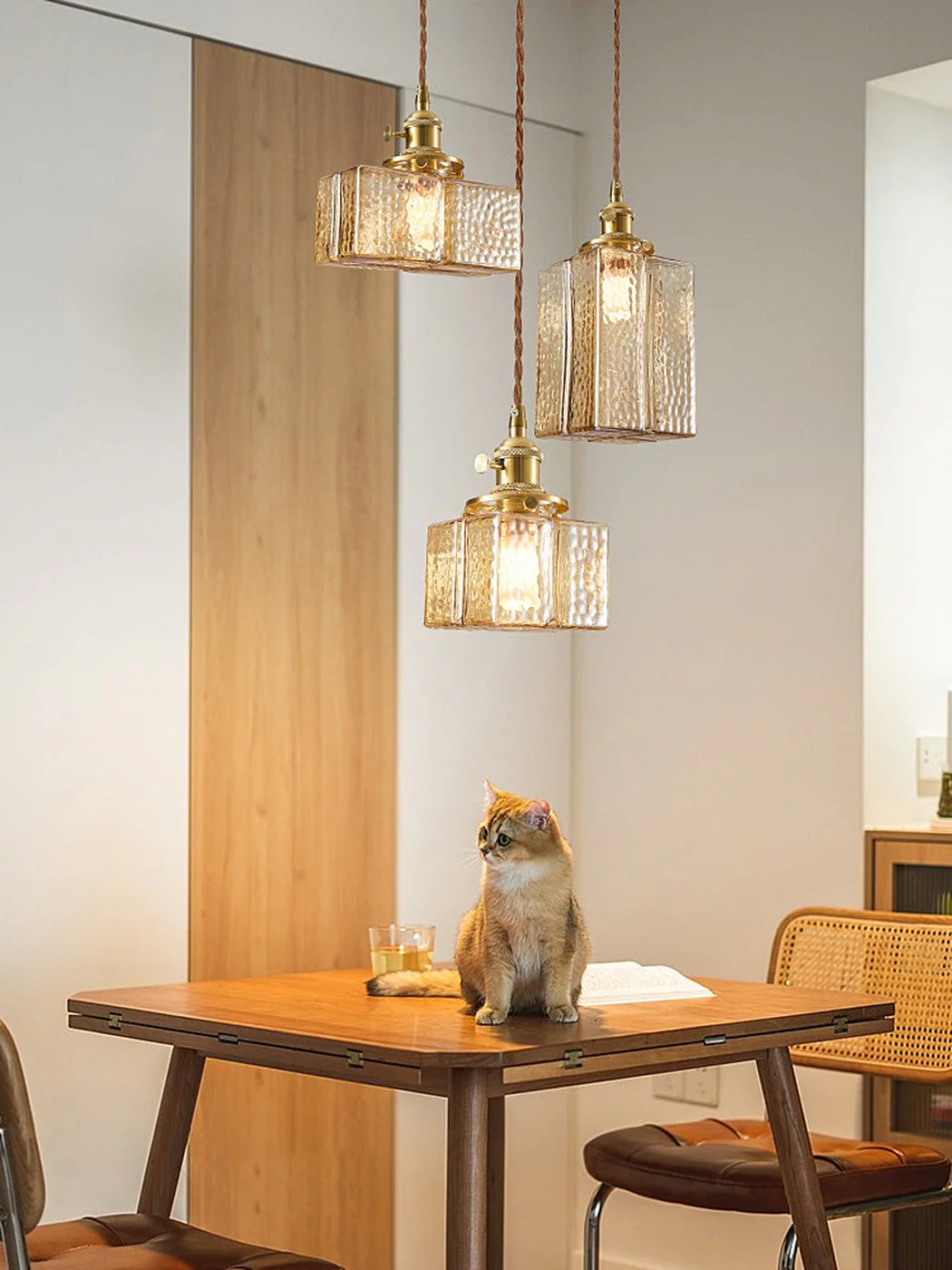 Hubert Glass Art Deco Pendant Light - Image 11