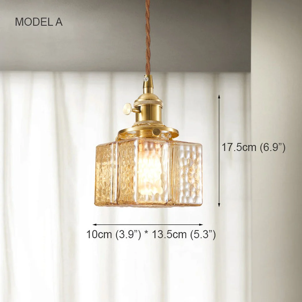 Hubert Glass Art Deco Pendant Light - Image 15