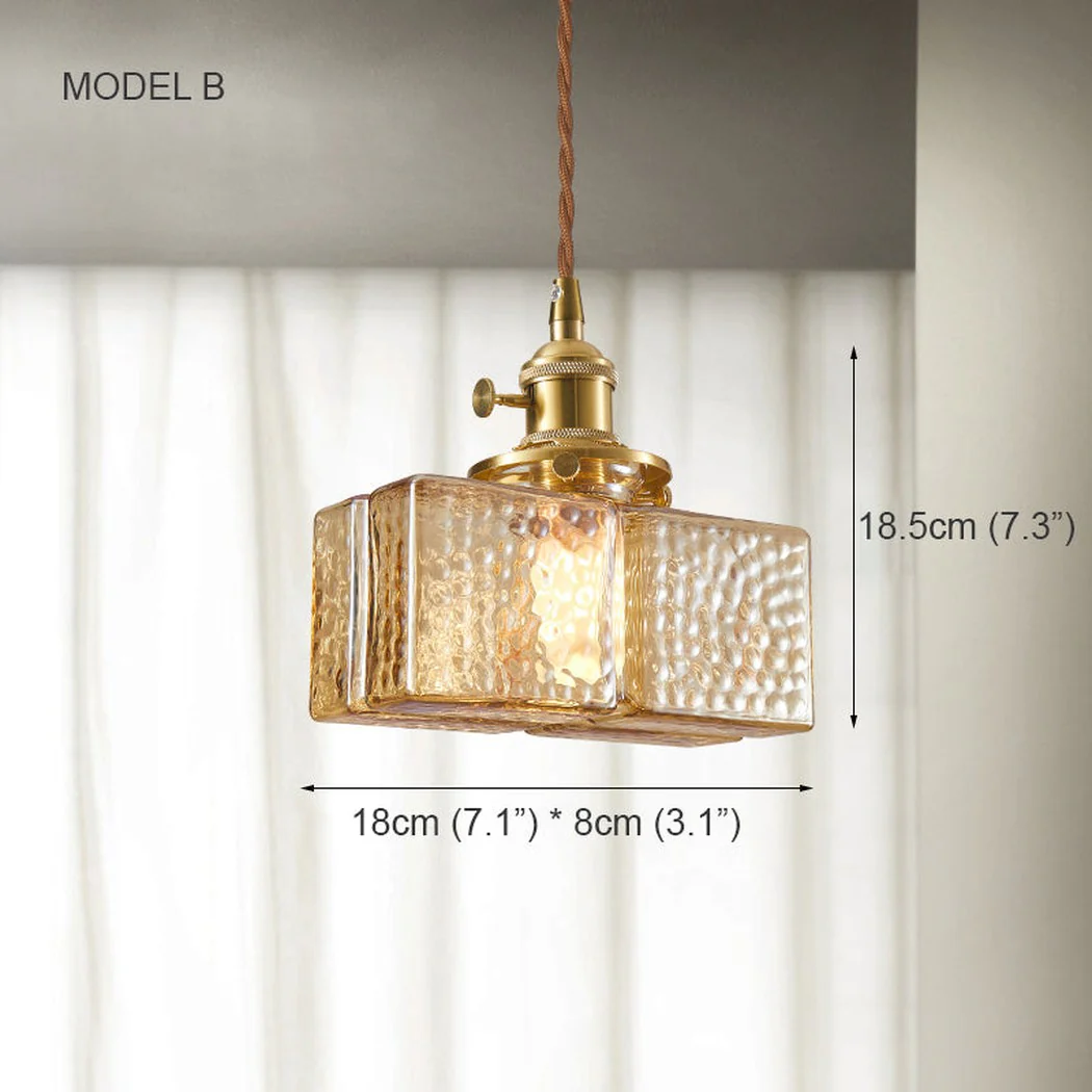 Hubert Glass Art Deco Pendant Light - Image 16