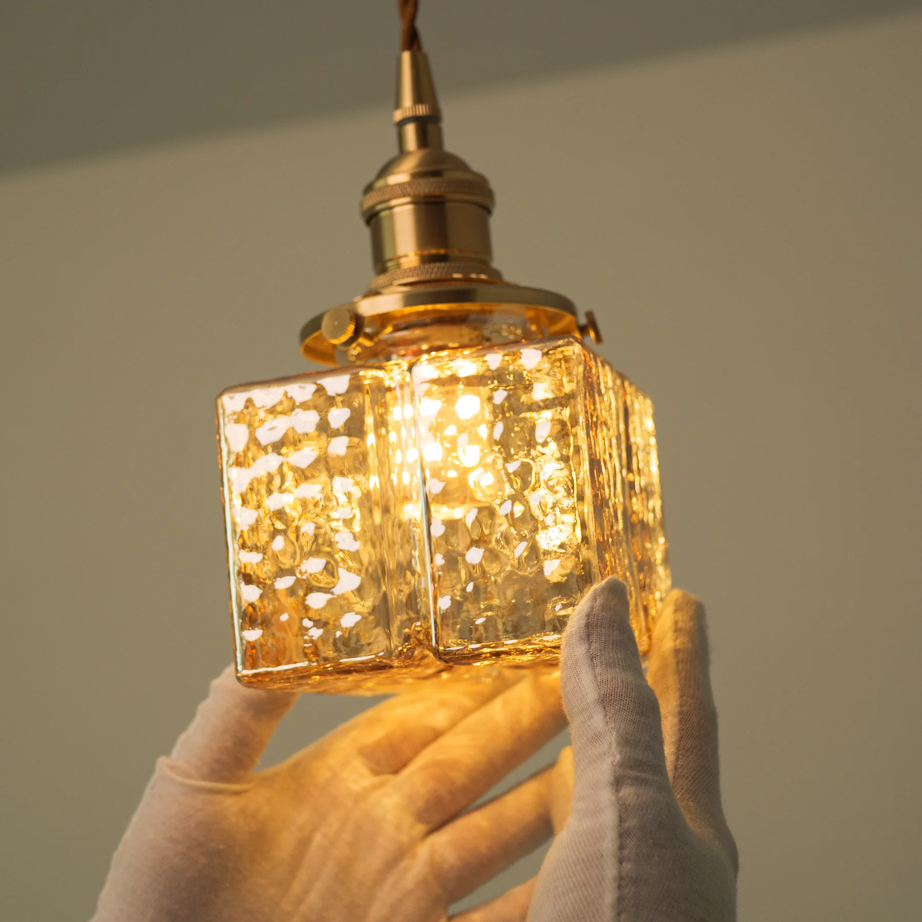 Hubert Glass Art Deco Pendant Light - Image 2