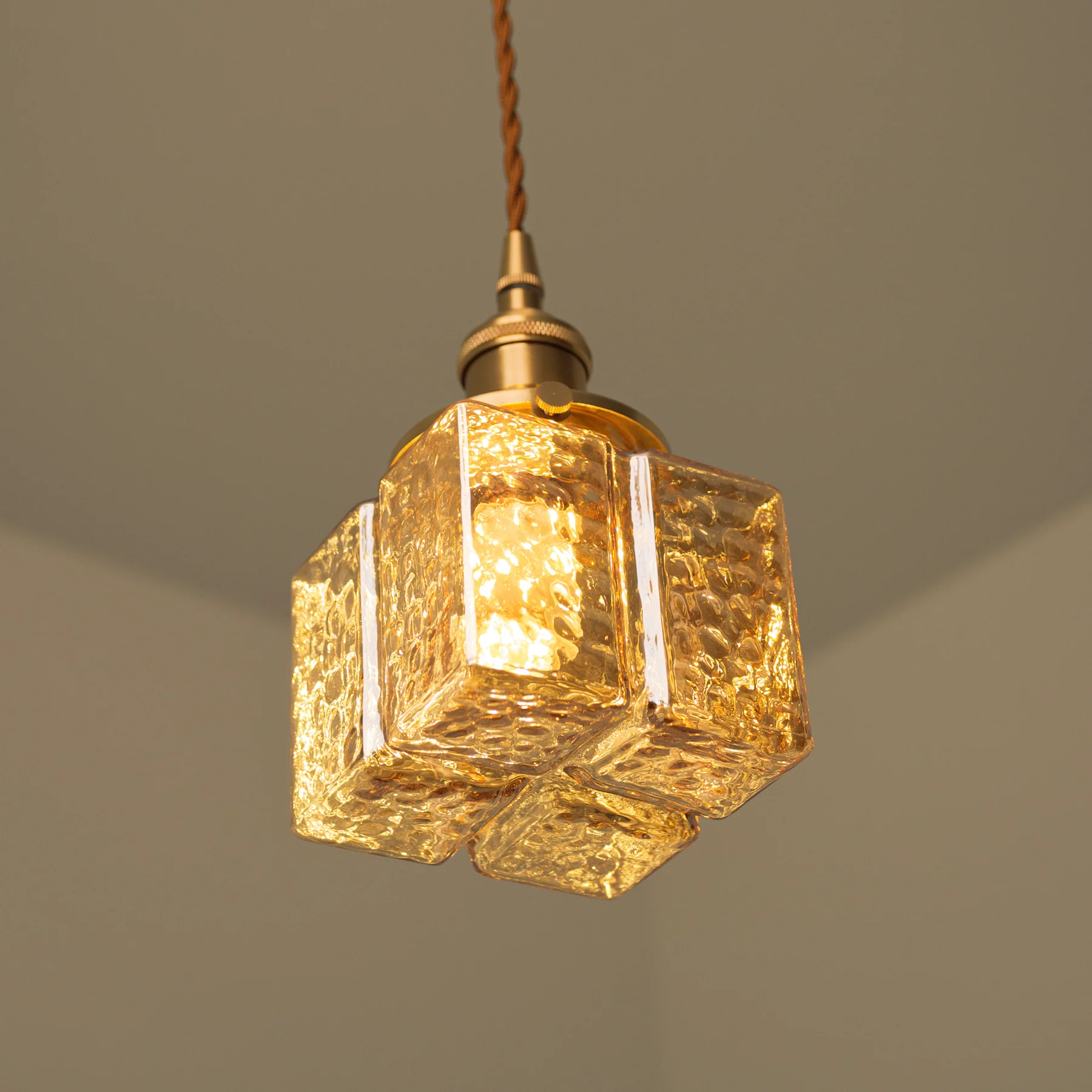 Hubert Glass Art Deco Pendant Light - Image 3