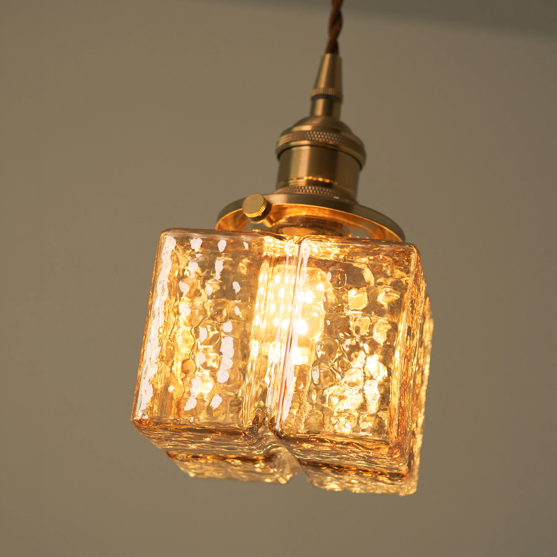 Hubert Glass Art Deco Pendant Light - Image 5