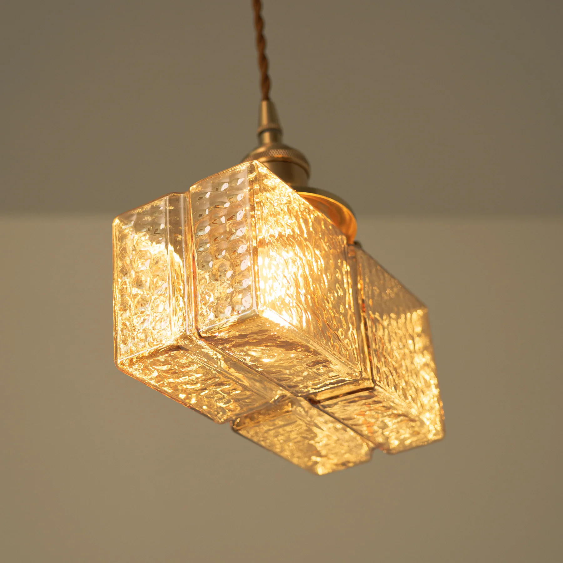 Hubert Glass Art Deco Pendant Light - Image 8