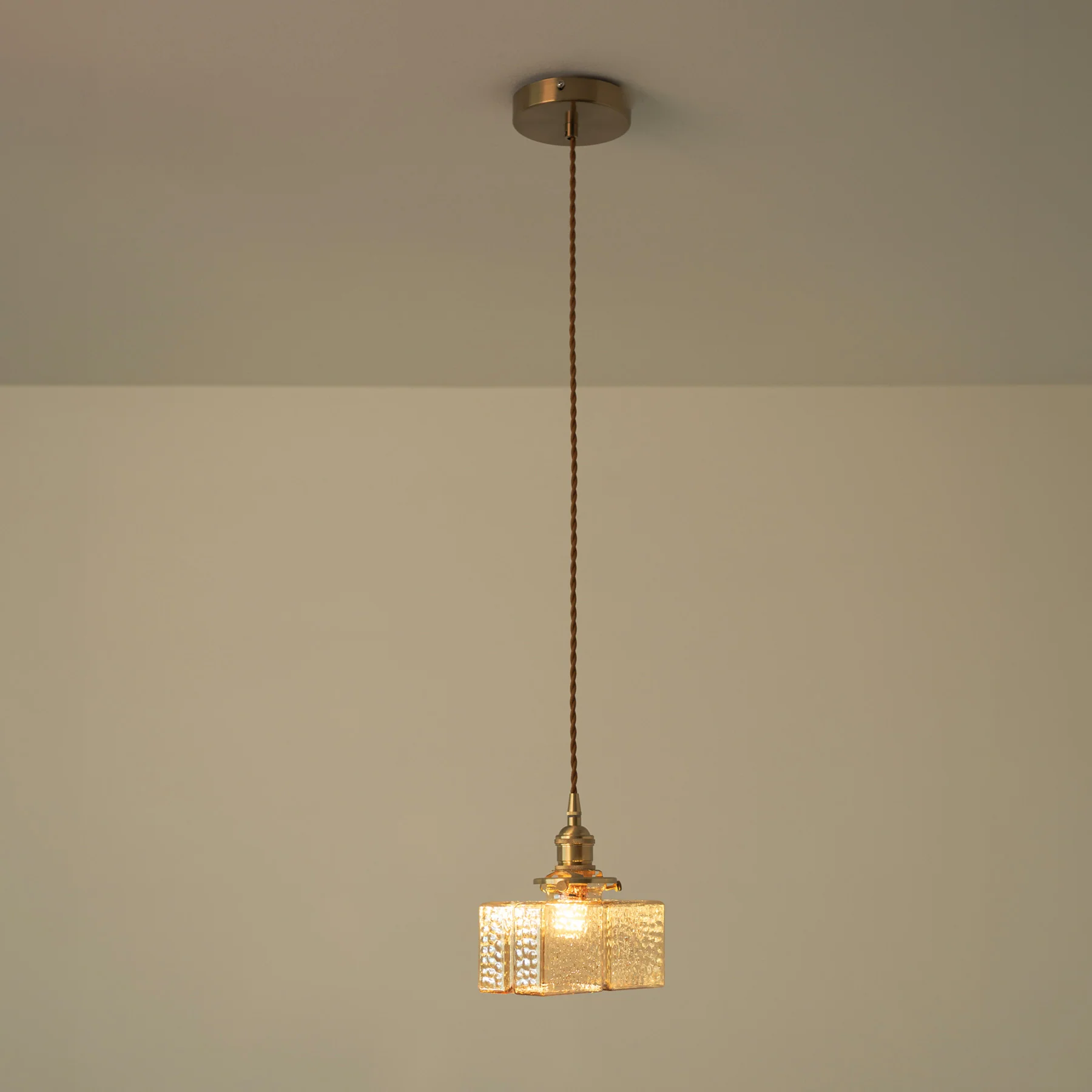 Hubert Glass Art Deco Pendant Light - Image 9