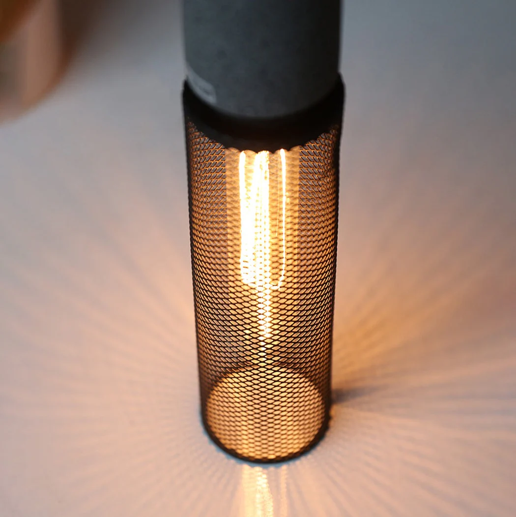 Ilford Concrete Minimalist Line Industrial Pendant Light - Image 2