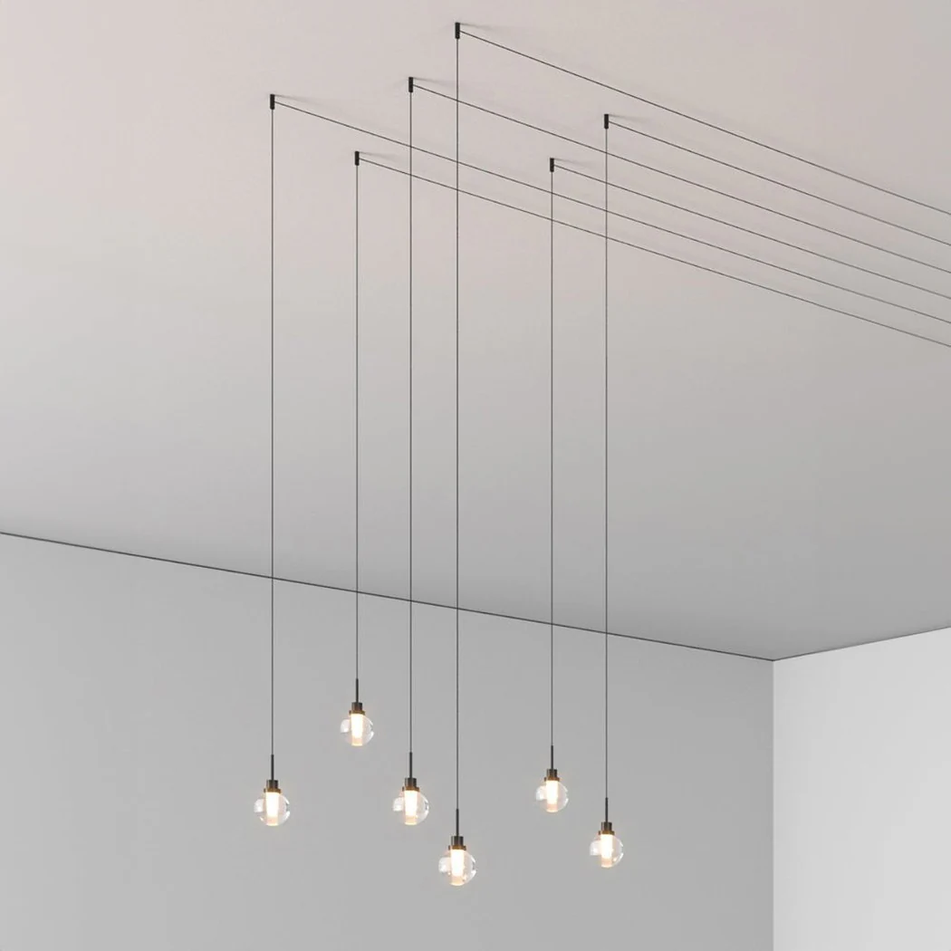 Ilili Minimalist Strand Pendant Light / Chandelier - Image 3