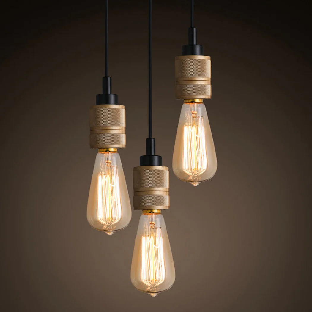Hooked Brass Suspension Single Head Pendant Light - Image 4