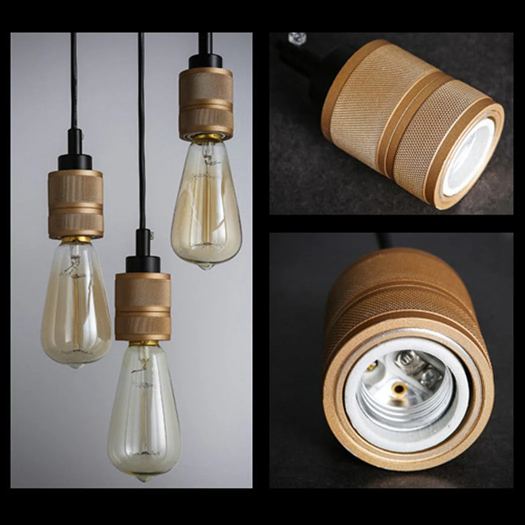 Hooked Brass Suspension Single Head Pendant Light - Image 6