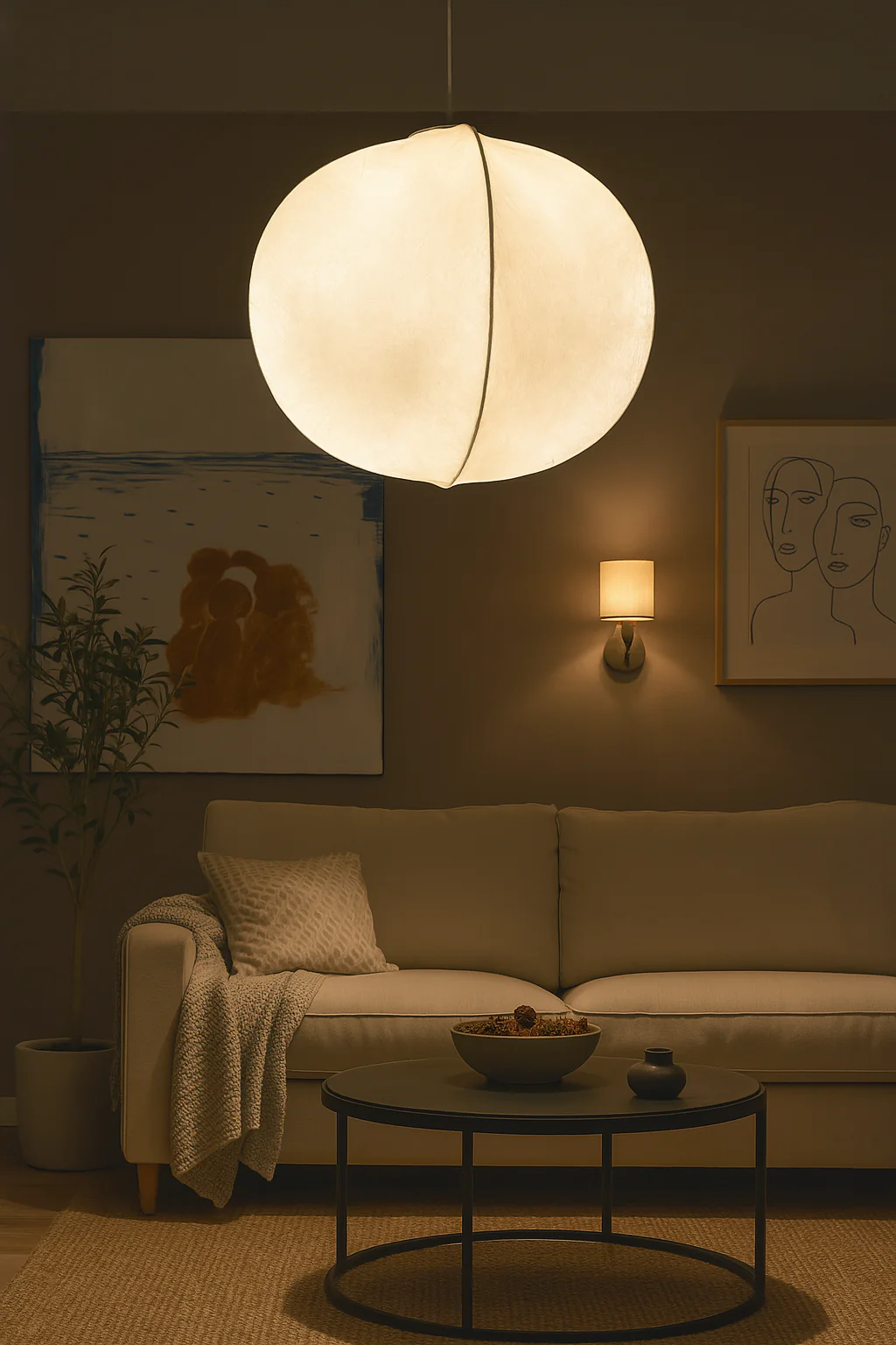 Ito Wabi Sabi Minimalist Japanese Pendant Light - Image 24