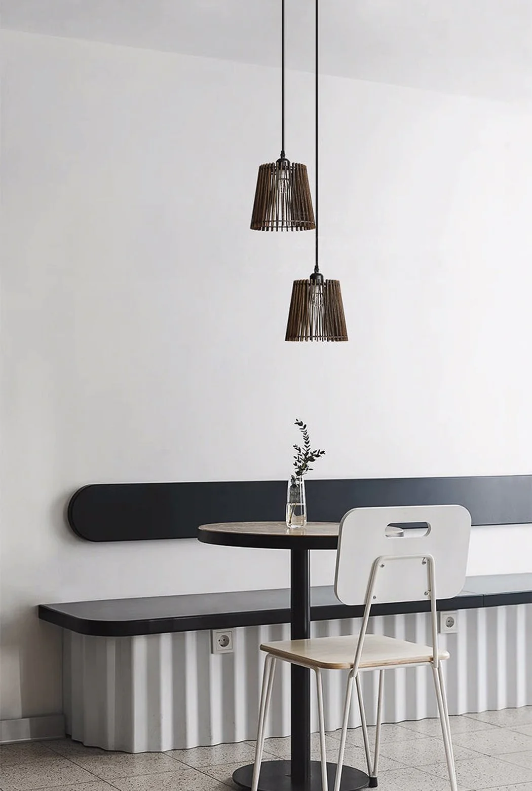 Kaho Wooden Shade Japandi Pendant Light - Image 12
