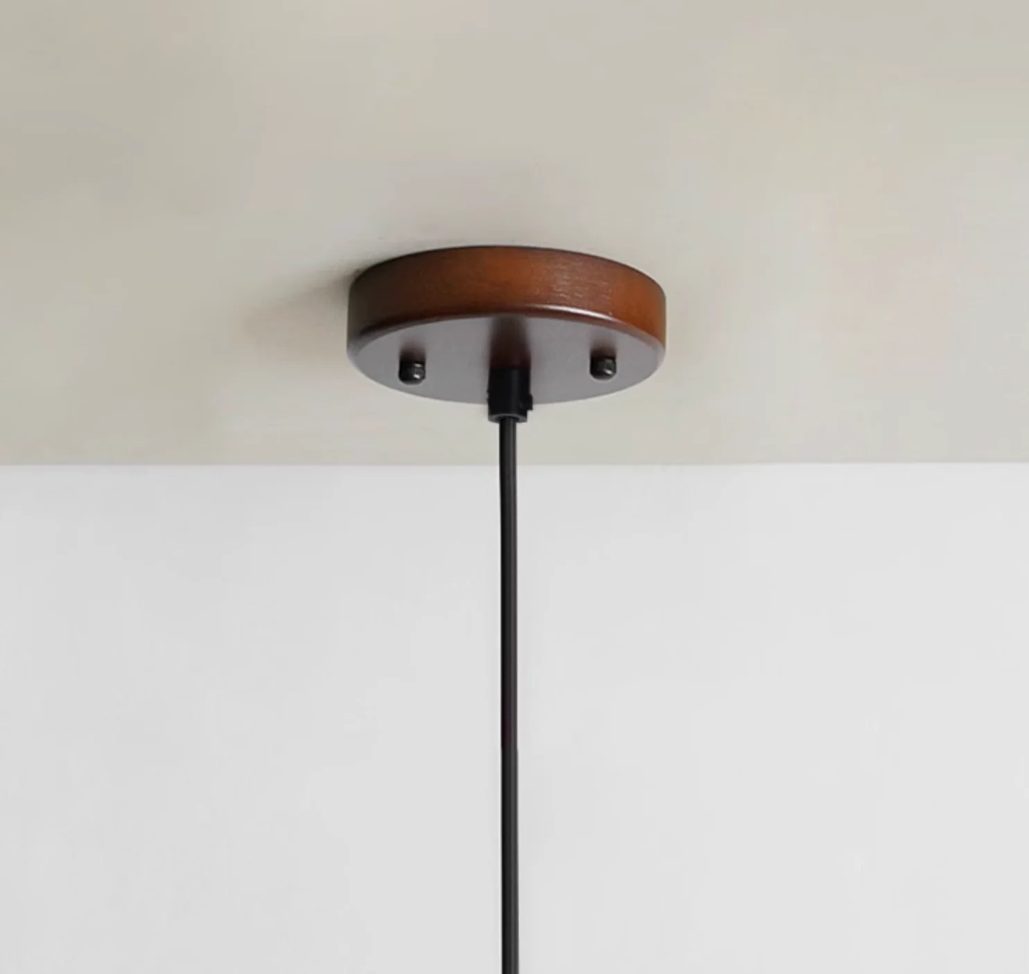 Kaho Wooden Shade Japandi Pendant Light - Image 16