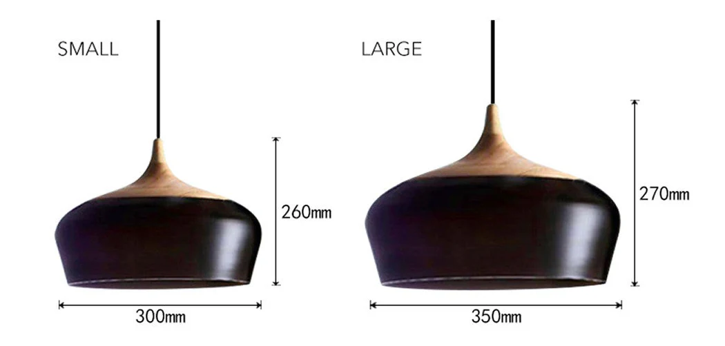 Kalmar Minimalist Wooden Scandinavian Pendant Light - Image 6