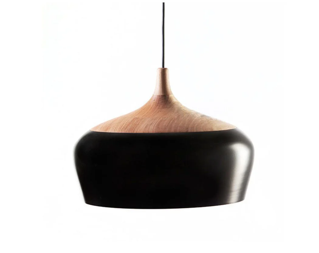 Kalmar Minimalist Wooden Scandinavian Pendant Light - Image 8