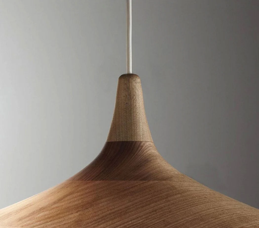 Kalmar Minimalist Wooden Scandinavian Pendant Light - Image 9
