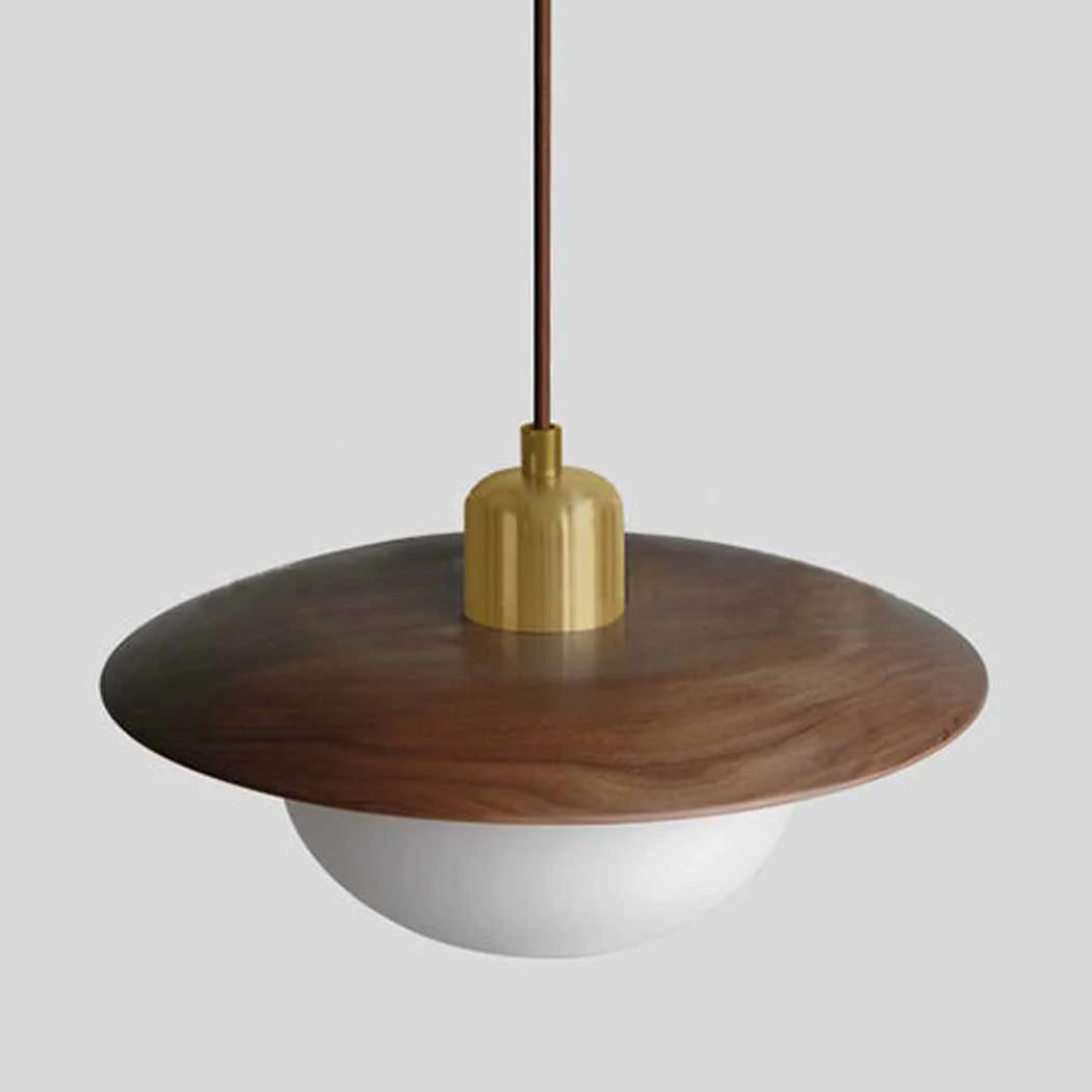 Kato Wooden Shade Japandi Pendant Light - Image 14