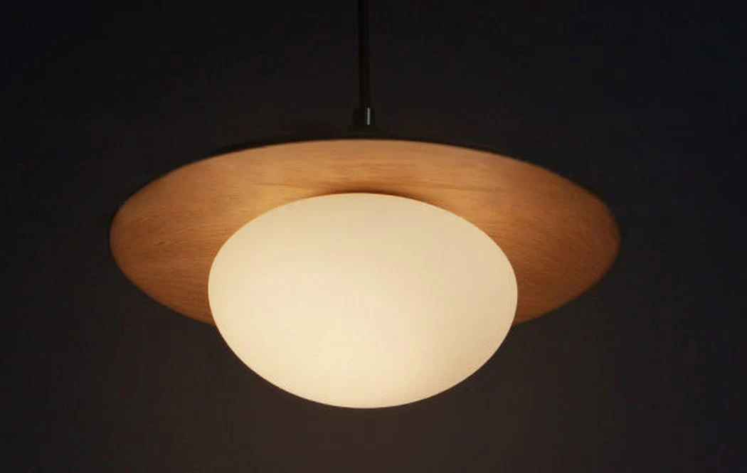 Kato Wooden Shade Japandi Pendant Light - Image 16
