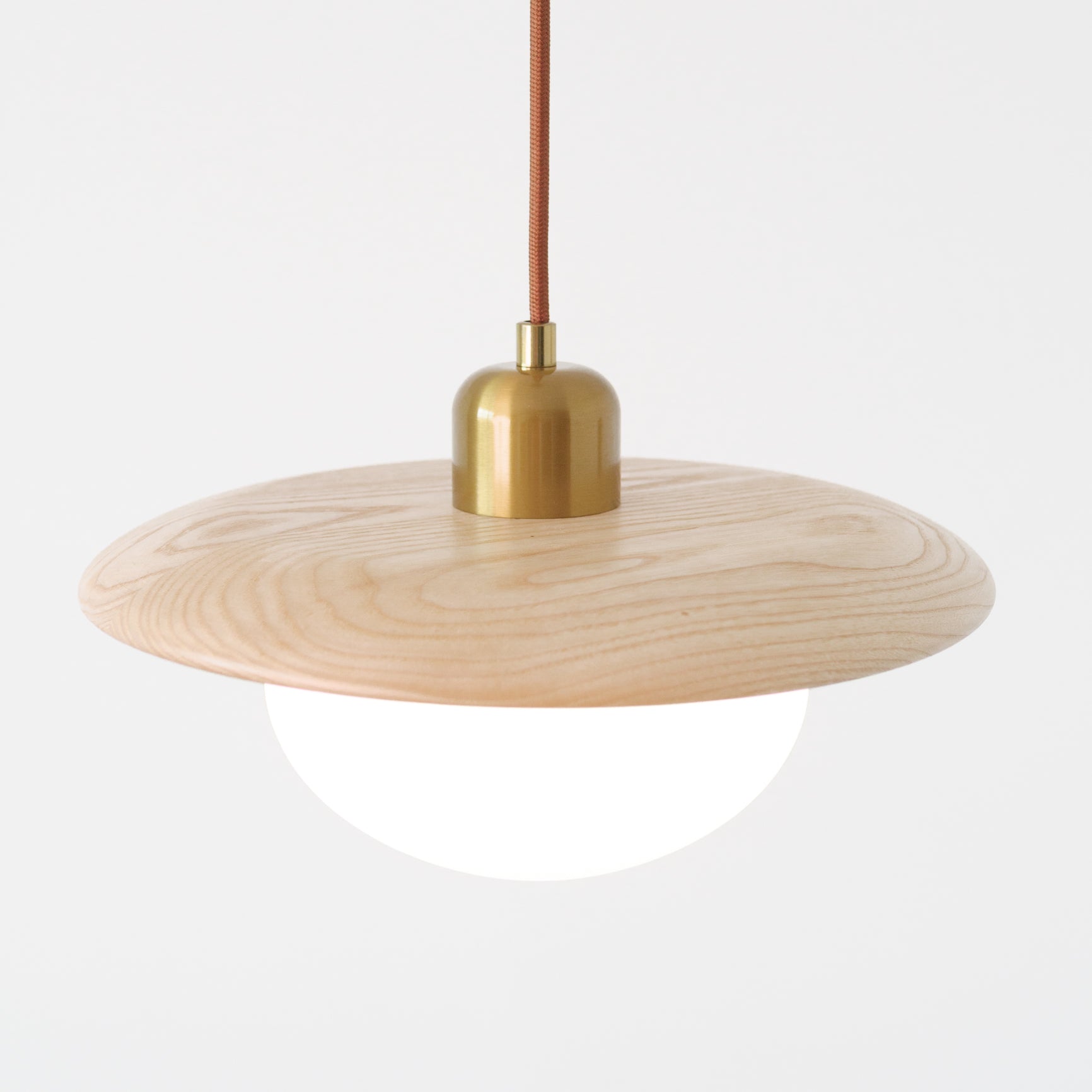 Kato Wooden Shade Japandi Pendant Light - Image 5