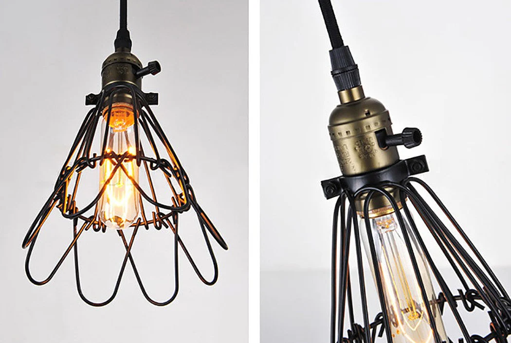 Kaye Industrial Retro Brass Fitting Pendant Light - Image 5