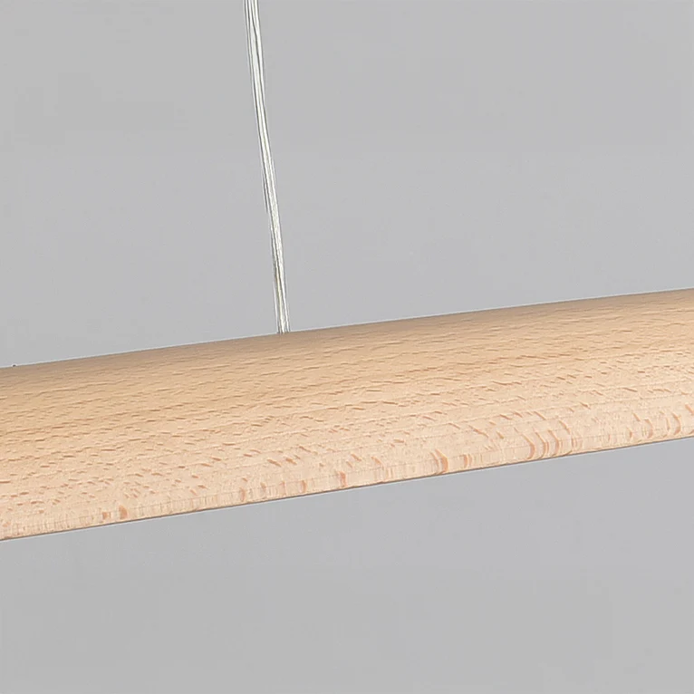 Kayu Minimalist Wood Linear Pendant Light - Image 12