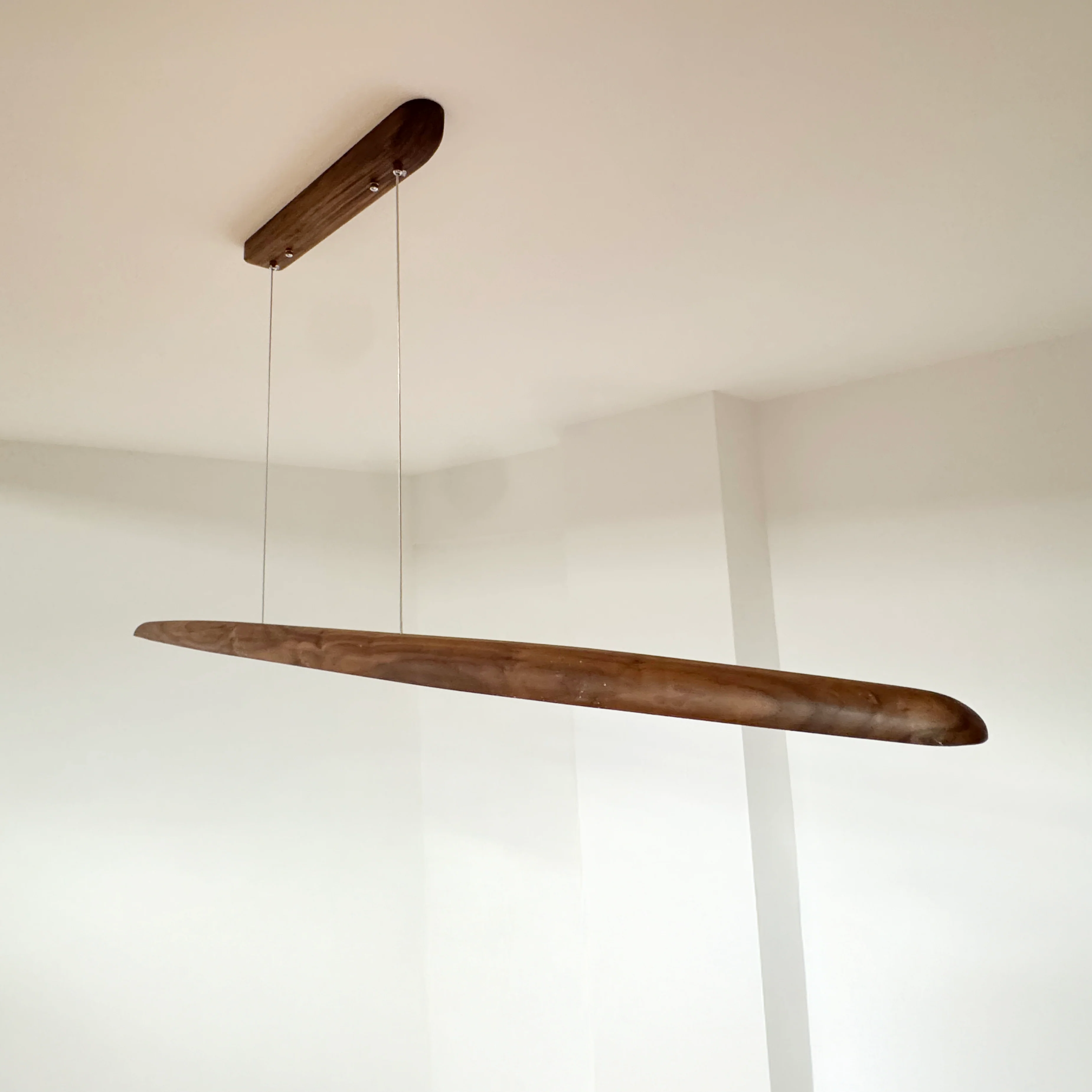 Kayu Minimalist Wood Linear Pendant Light - Image 16