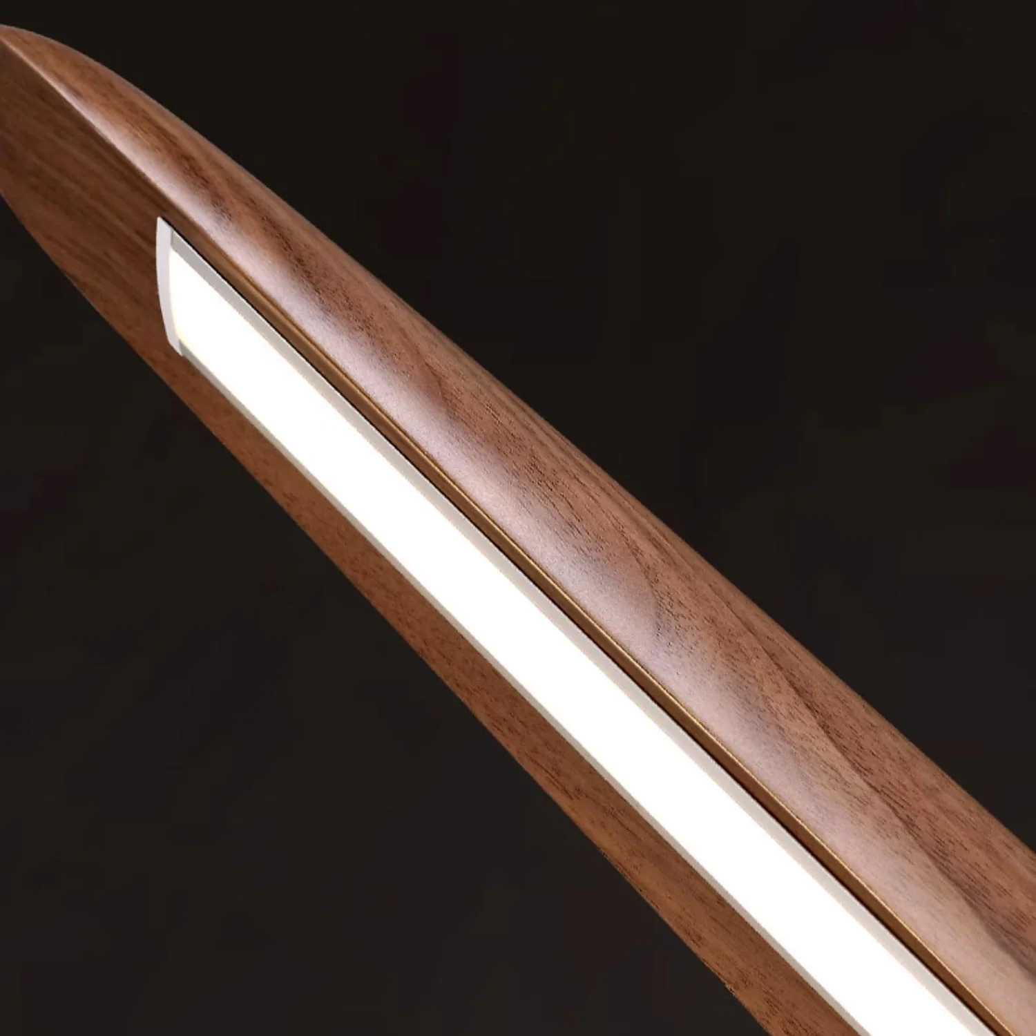 Kayu Minimalist Wood Linear Pendant Light - Image 7