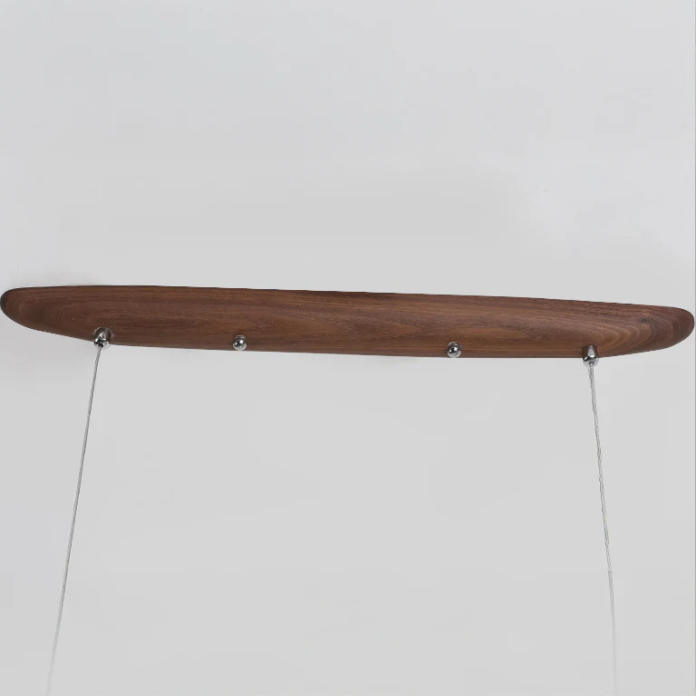 Kayu Minimalist Wood Linear Pendant Light - Image 9