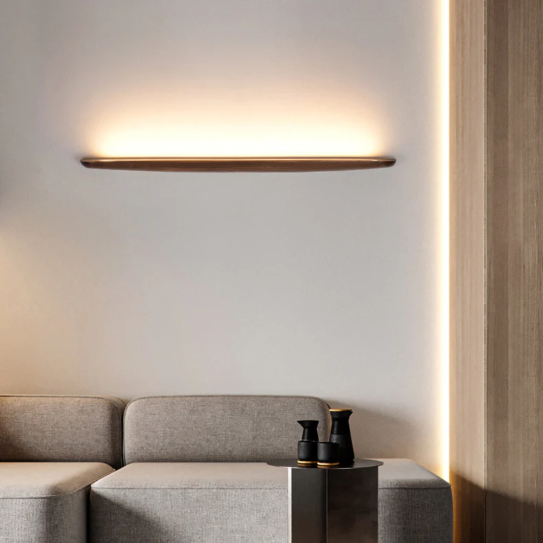 Kayu Minimalist Wood Linear Wall Light - Image 15
