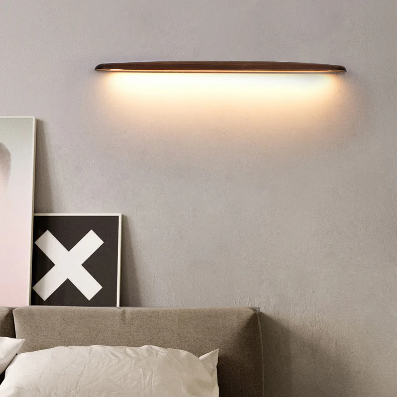 Kayu Minimalist Wood Linear Wall Light - Image 18
