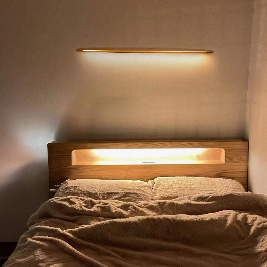 Kayu Minimalist Wood Linear Wall Light - Image 21