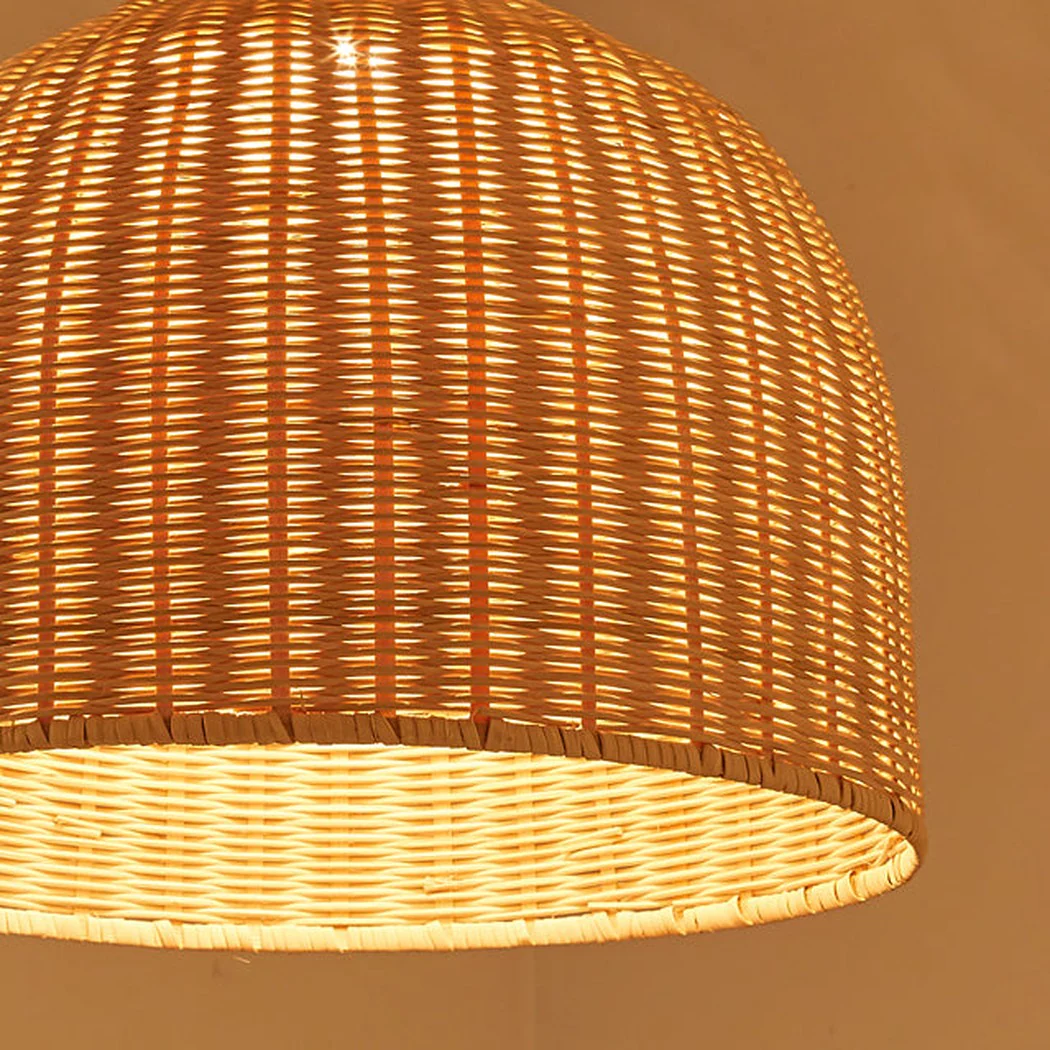 La playa rattan bamboo weave pendant light - Image 14