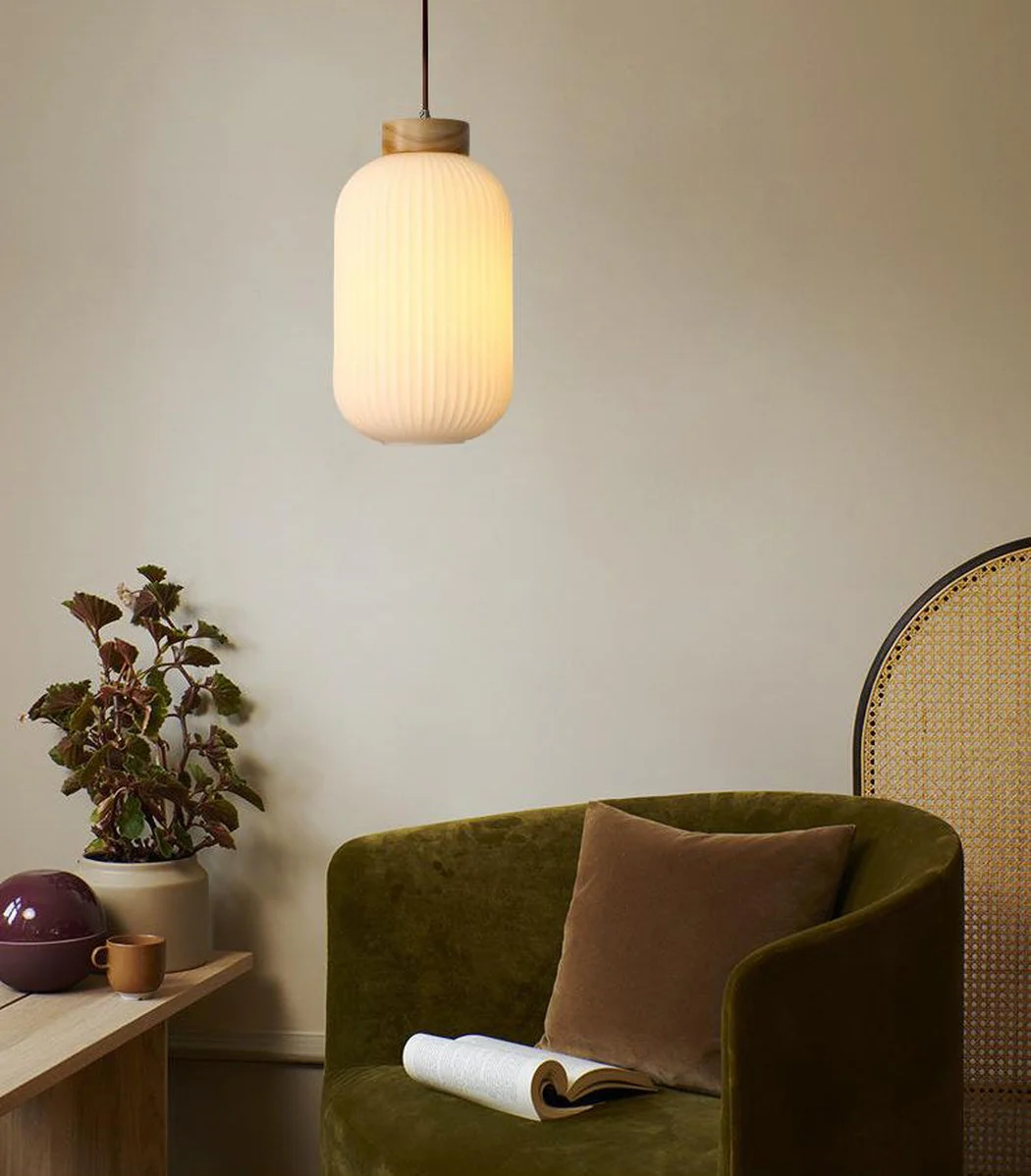 Lampions Wood Scandi Pendant Light - Image 10