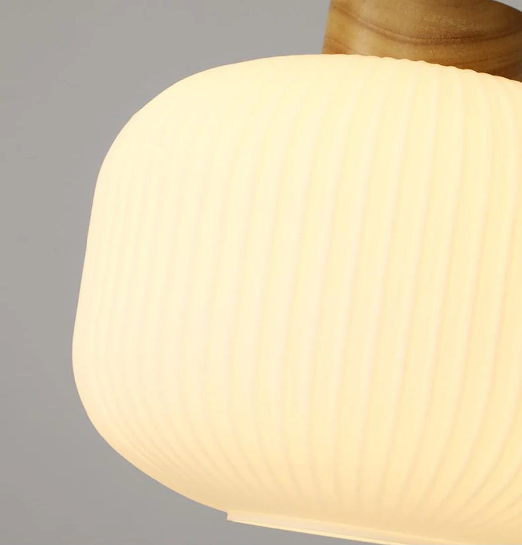 Lampions Wood Scandi Pendant Light - Image 2
