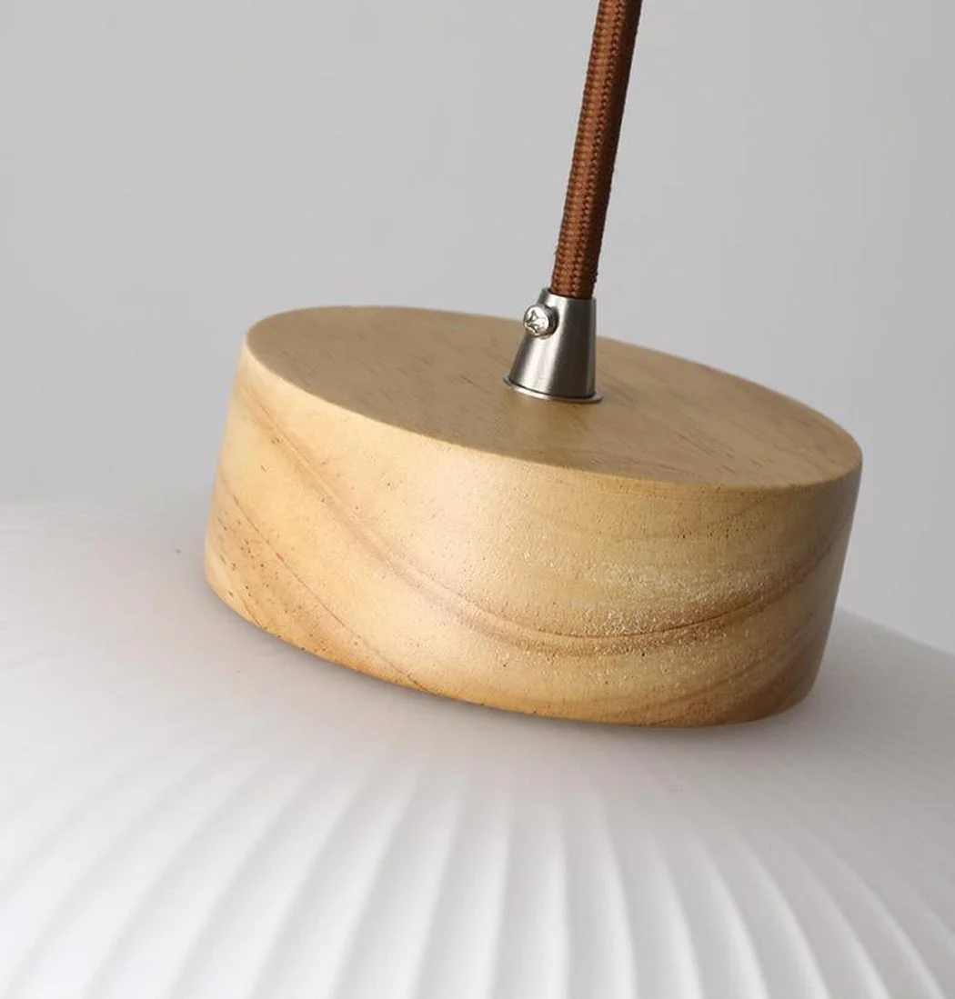 Lampions Wood Scandi Pendant Light - Image 3