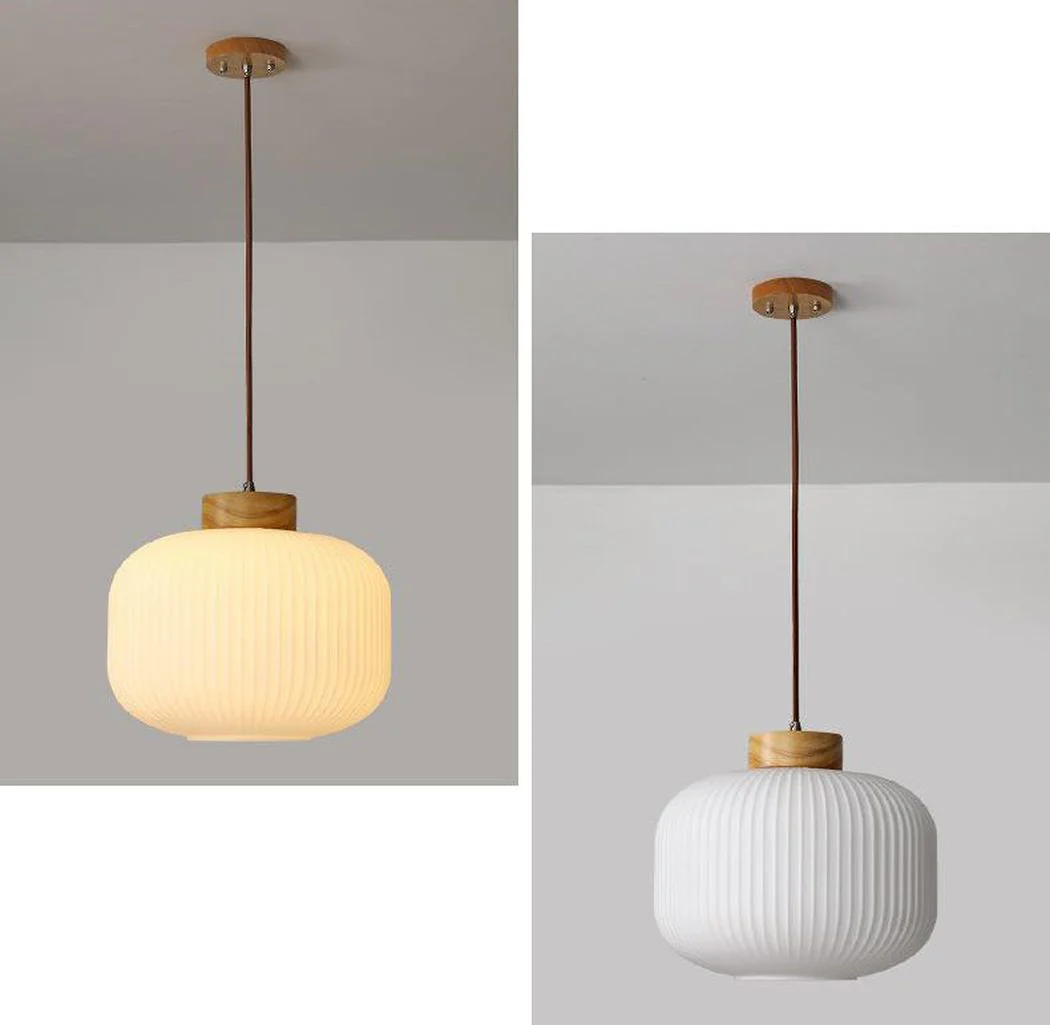 Lampions Wood Scandi Pendant Light - Image 6