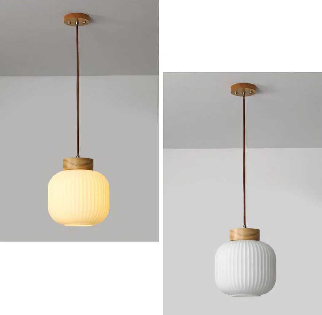 Lampions Wood Scandi Pendant Light - Image 7