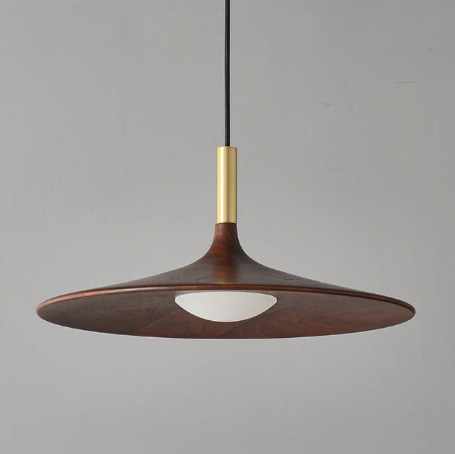 Ligno Walnut Wood Pendant Light - Image 5