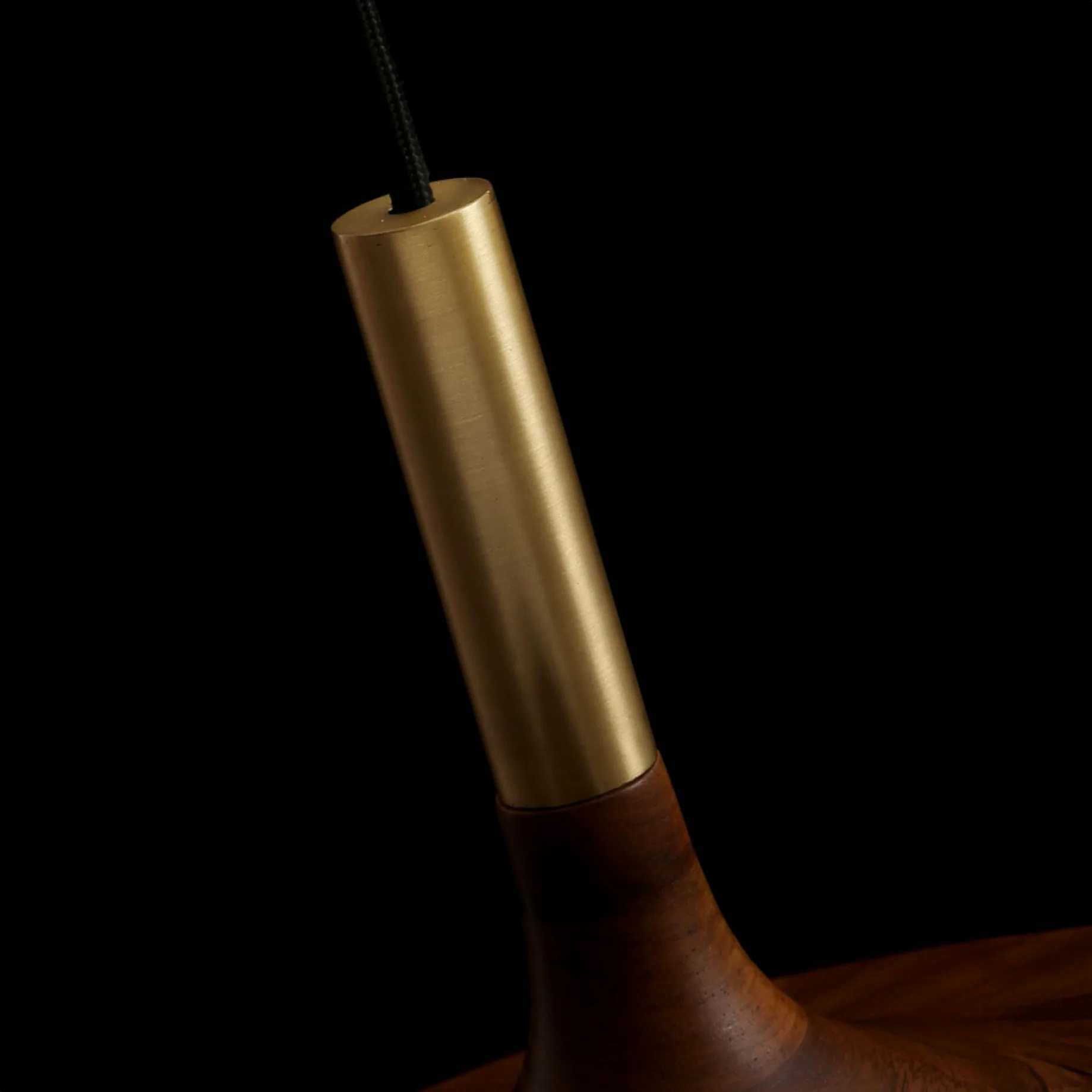 Ligno Walnut Wood Pendant Light - Image 7