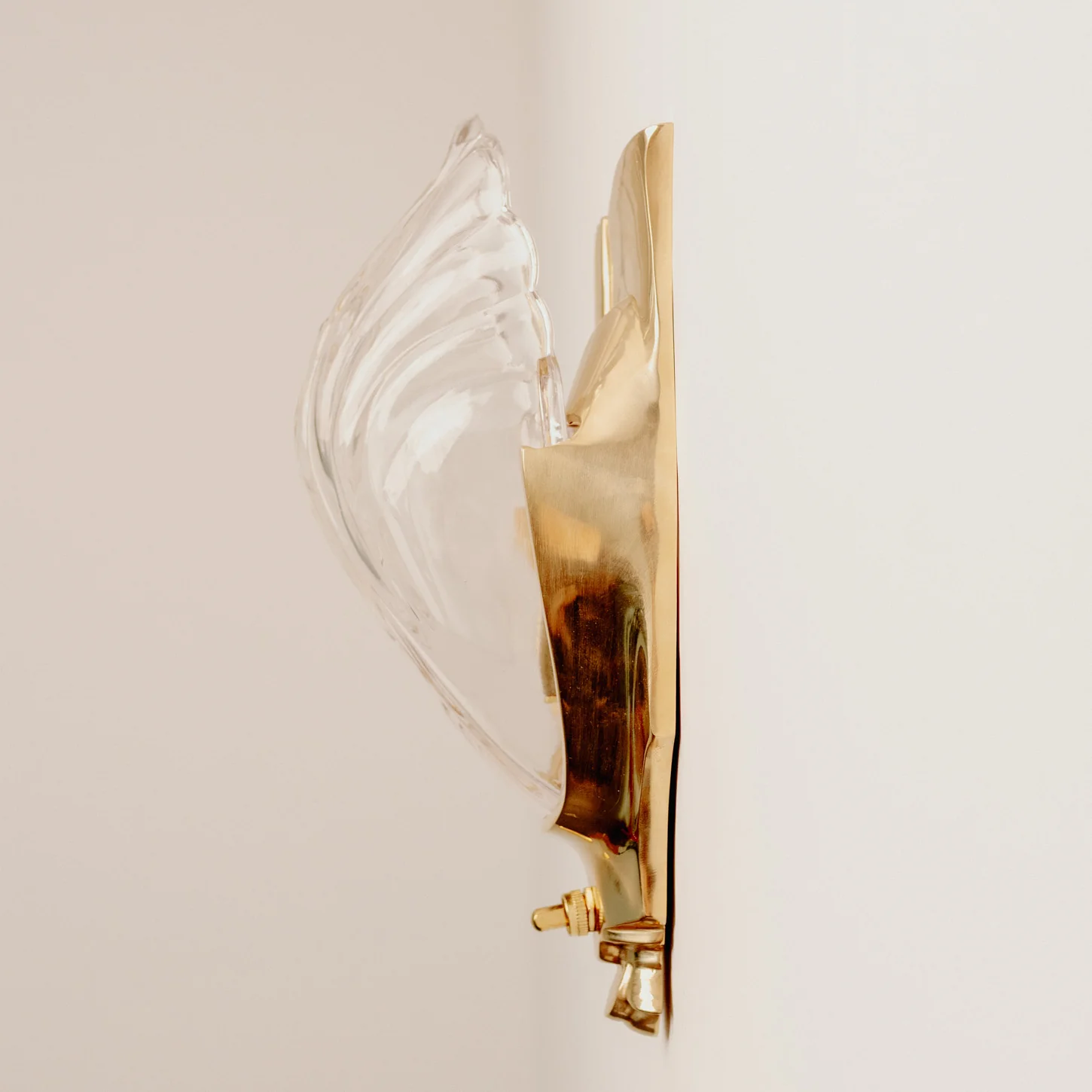 Lilith Brass Antique Art Deco Wall Light - Image 6